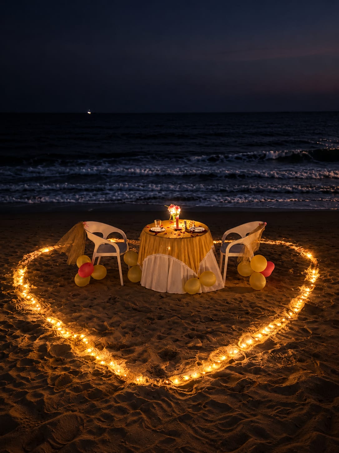 Private Shoreline Table